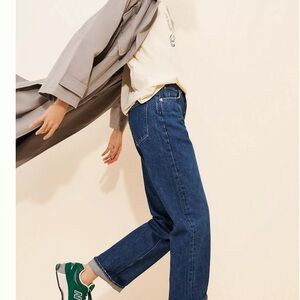 AGOLDE Fran Low Slung Straight Cuffed Jeans size 30